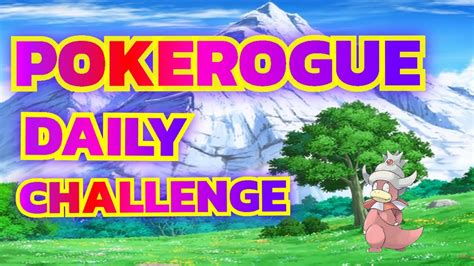 pokerogue daily challenge