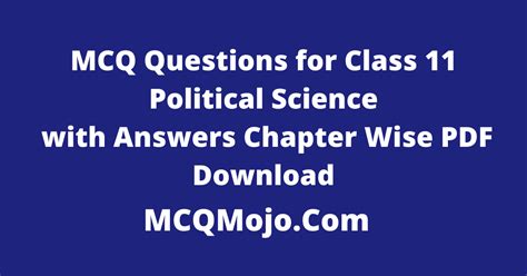 pol science mcqs with answer bing Reader