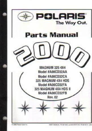 polaris 2000 magnum service manual pdf Doc