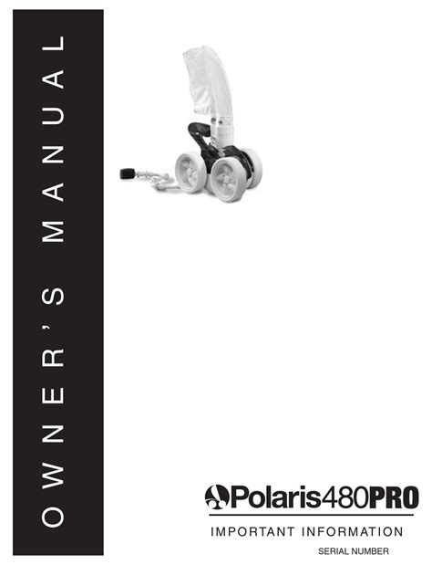 polaris 480 pro manual Kindle Editon