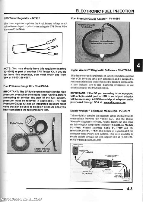 polaris 800 service manual Kindle Editon