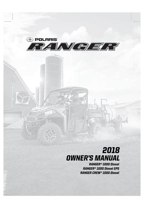 polaris ranger diesel manual PDF