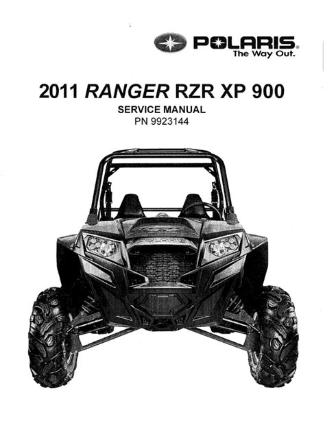 polaris rzr 900 service manual PDF