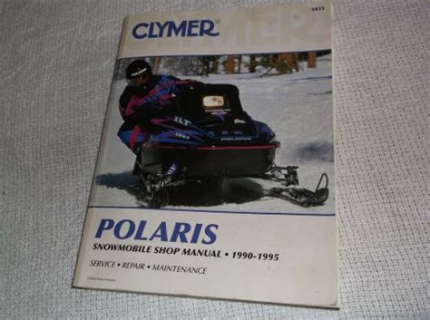 polaris snowmobile shop manual 1990 1995 Doc