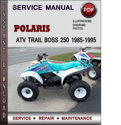 polaris trail boss 250r 2x4 repair manual Epub