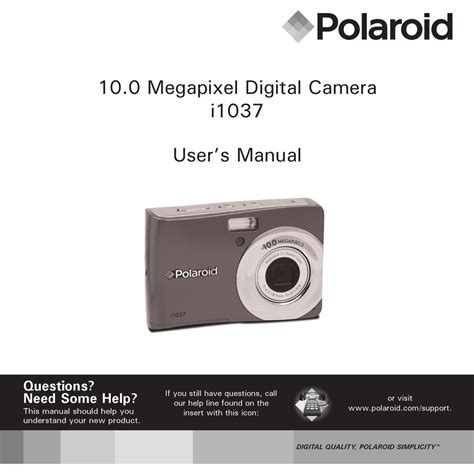 polaroid i1037 user manual Epub