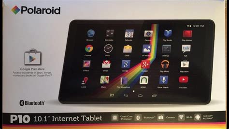 polaroid tablet operating manual Reader