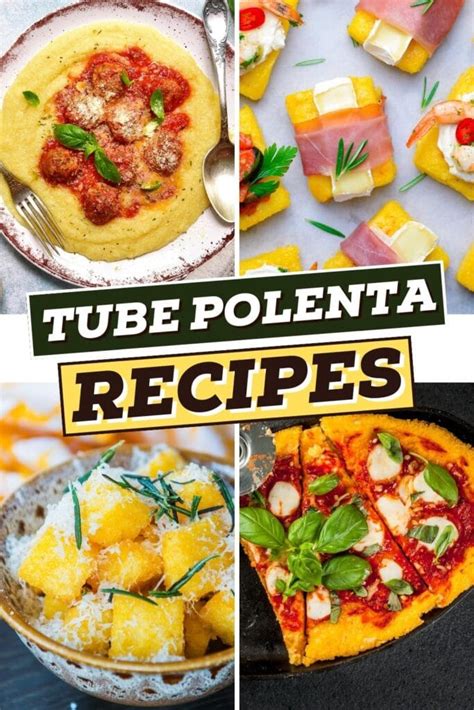 polenta in a tube