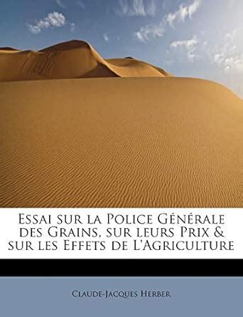 police g n rale grains lagriculture suppl ment PDF