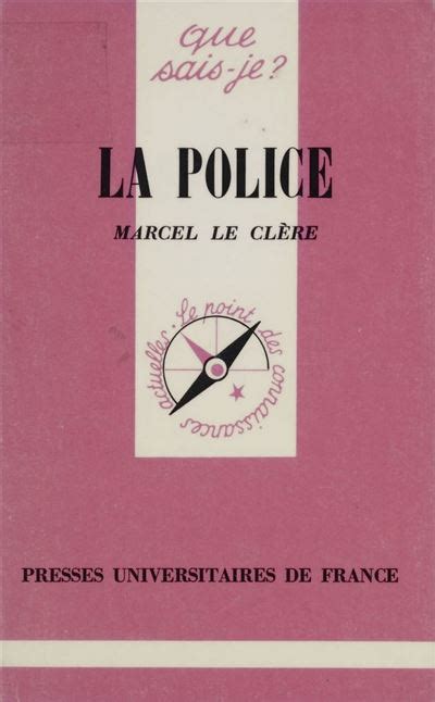 police marcel cl re ebook PDF