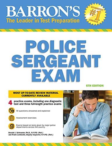 police sergeant exam barrons police sergeant examination Reader