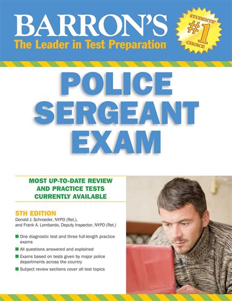 police sergeant exam barrons police sergeant examination Reader