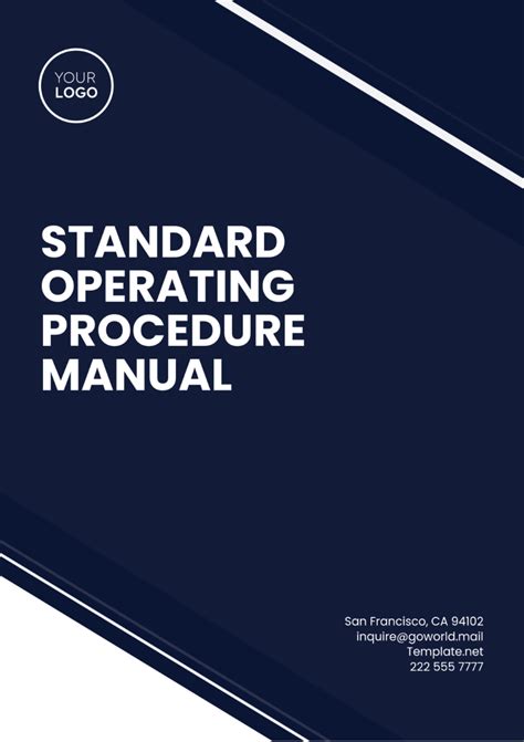 police standard operating procedure manual Epub