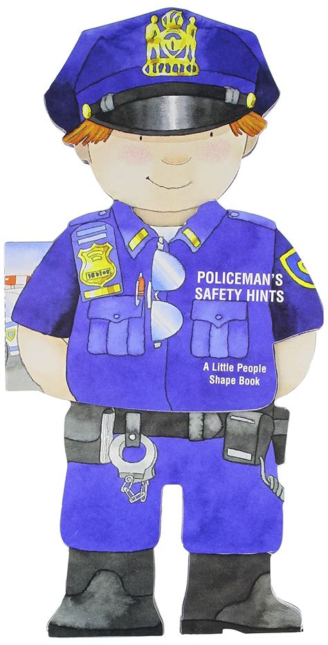 policemans safety hints little people shape books PDF