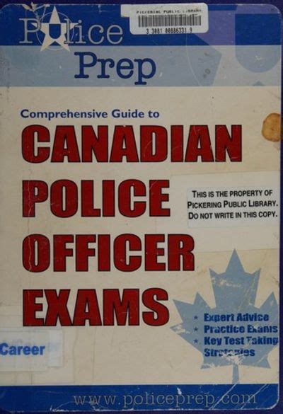 policeprep comprehensive guide to canadian police officer exams Kindle Editon