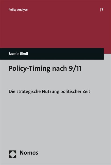policy timing nach 11 strategische politischer Kindle Editon