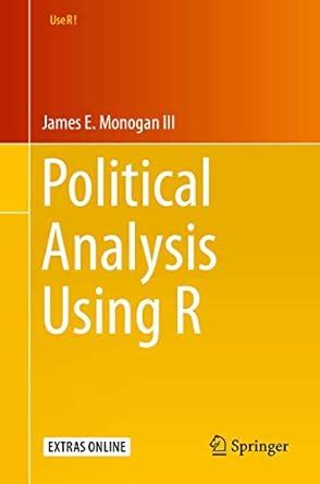 political analysis using james monogan Doc