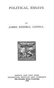 political essays james russell lowell Doc