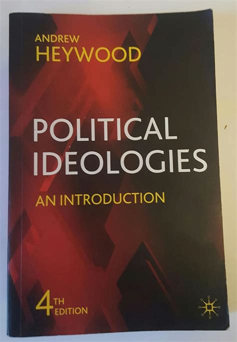 political ideologies fourth edition an introduction Reader