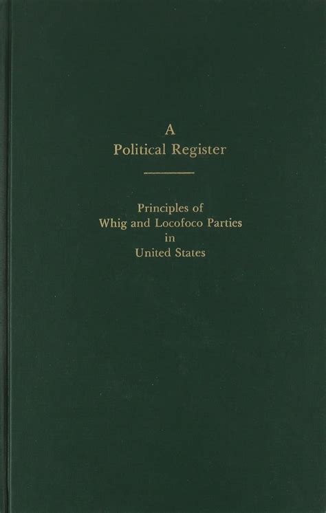 political register setting principles locofoco Epub