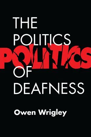 politics of deafness Ebook PDF