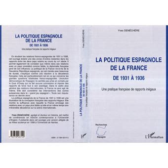 politique espagnole de la france de 1931 a 1936 Kindle Editon