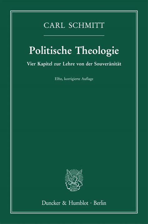 politische theologie kapitel lehre souver nit t Doc