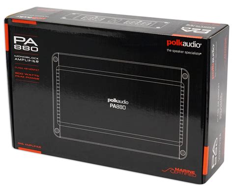 polk audio pa880 amp specs PDF