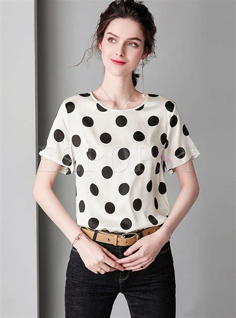 polka dot t shirt