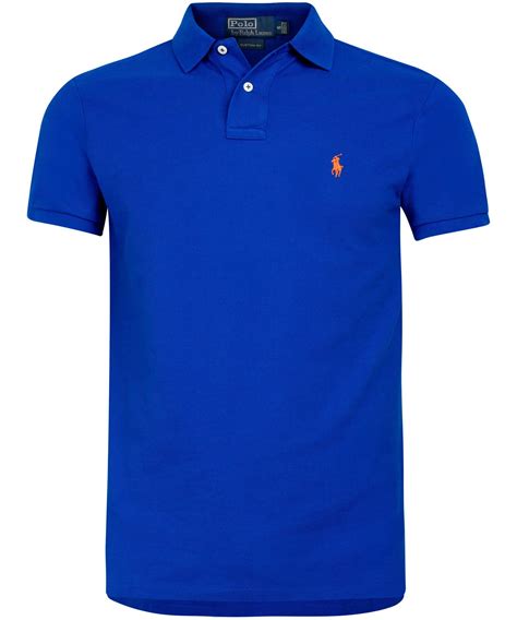 polo blue shirt