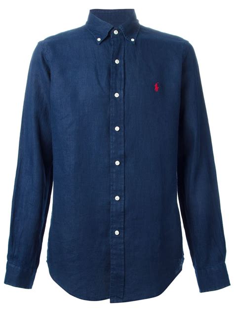 polo button down shirt