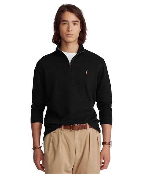 polo pullover quarter zip