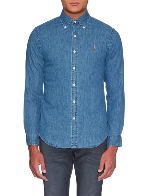 polo ralph lauren denim shirt