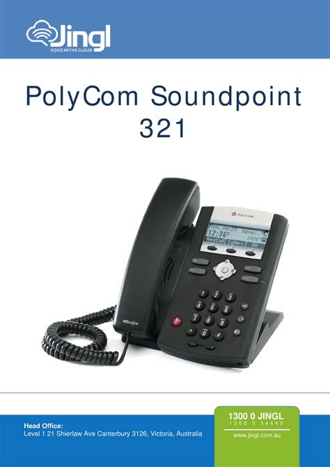 polycom 321 manual PDF