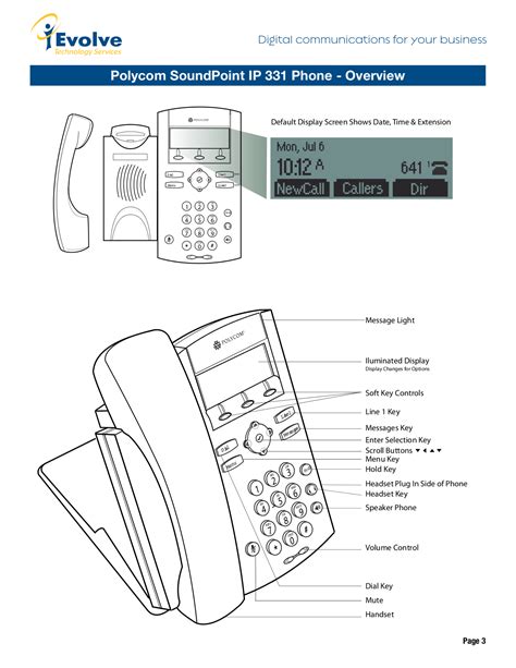polycom soundpoint ip 331 instructions Kindle Editon