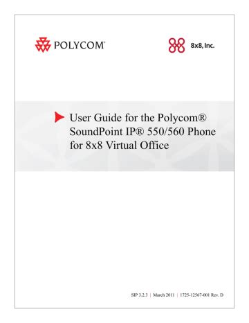 polycom soundpoint ip 560 manual Epub