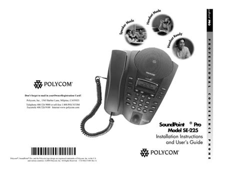 polycom soundpoint pro user guide Reader