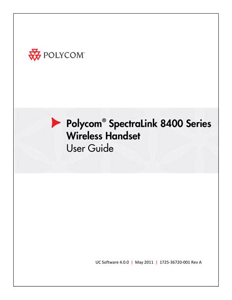 polycom spectralink 8440 user manual Doc
