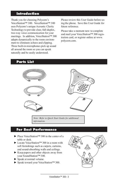 polycom voicestation 300 user guide Doc