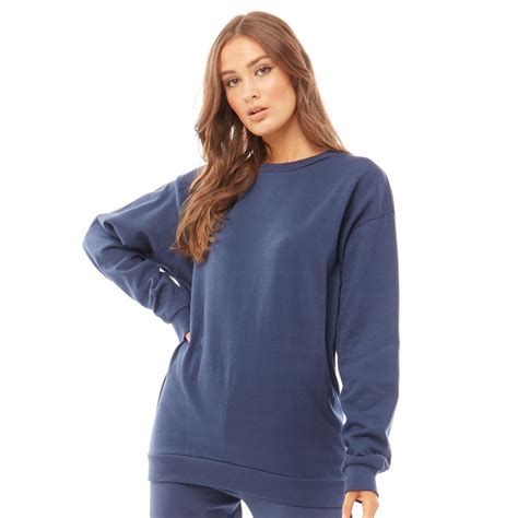 polyester crewneck sweatshirt