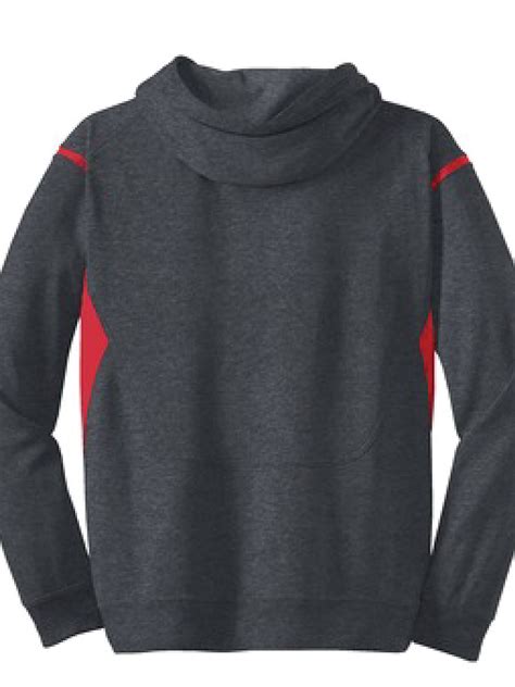 polyester hooded sweatshirt