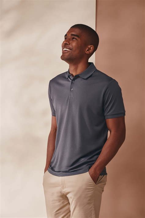 polyester polo shirt