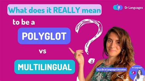 polyglot vs multilingual