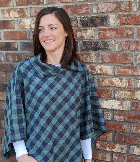 poncho flannel shirts