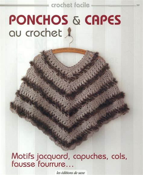 ponchos capes crochet capuches fourrure Kindle Editon
