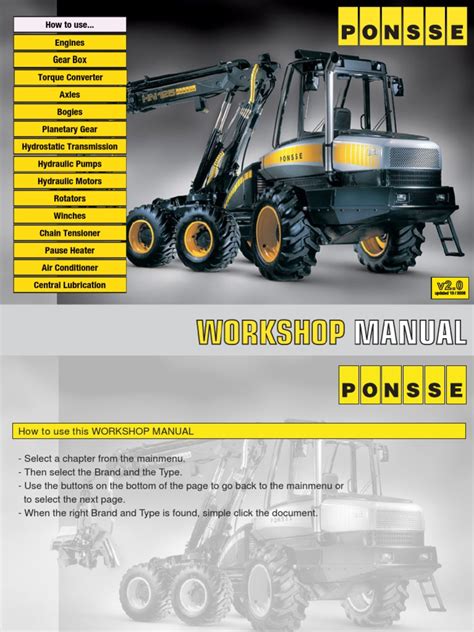 ponsse service manual pdf Epub