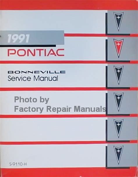 pontiac bonneville service manual torrent PDF