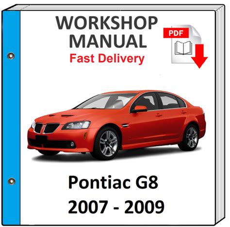 pontiac g8 repair manual PDF