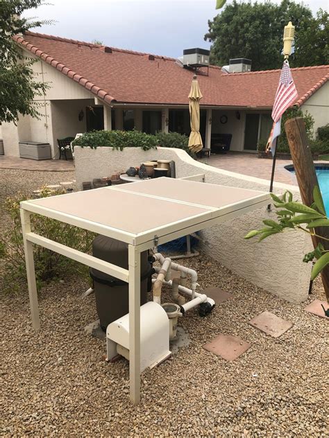 pool equipment shade ideas