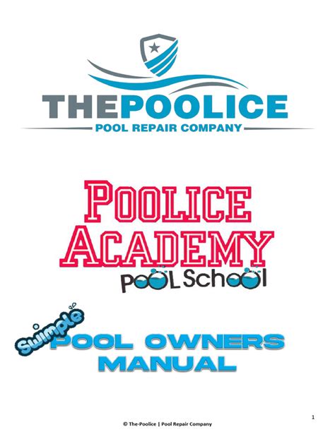 pool owners manual pdf Doc